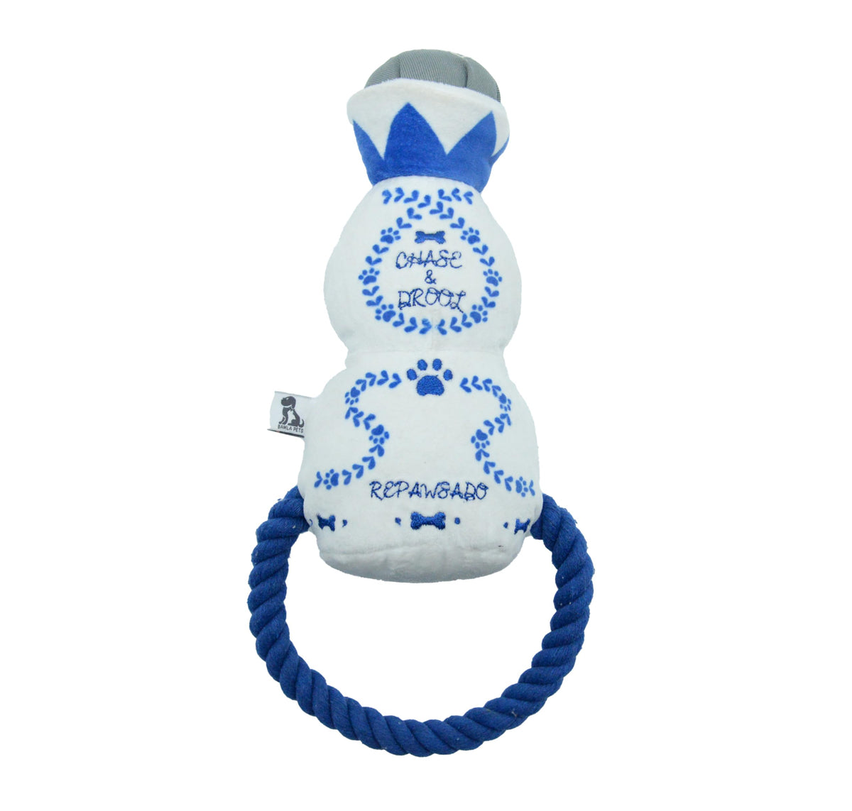 Plush Squeaky Crinkle Dog Toy J4098