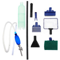 Fish Tank Cleaning Tool Set with 5 in 1 Brush Plastic B8498