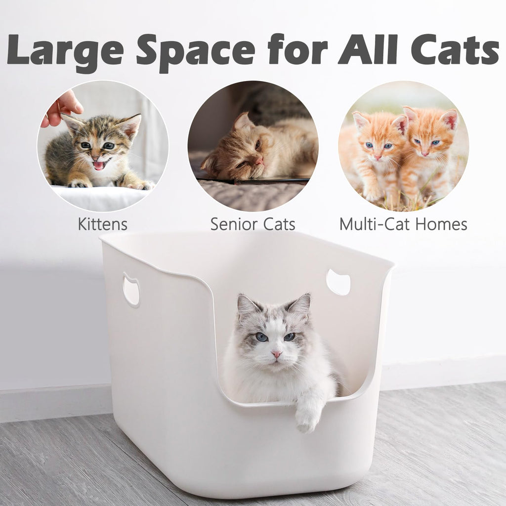 Extra Large High Sides Cat Litter Box P7964