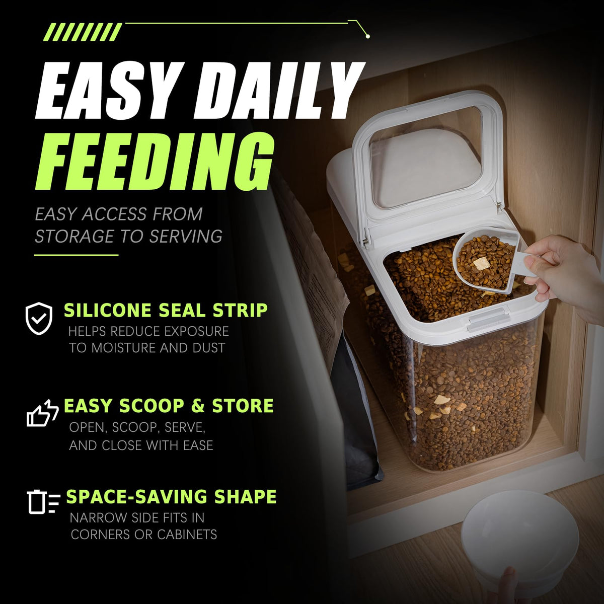 Dog Food Storage Container 10 Lbs B4279
