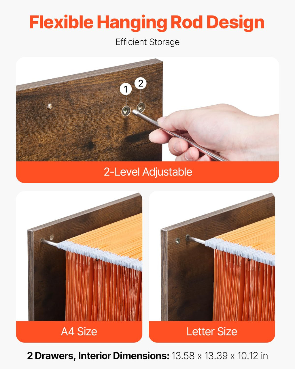 2 Drawer Vertical File Cabinet L322327
