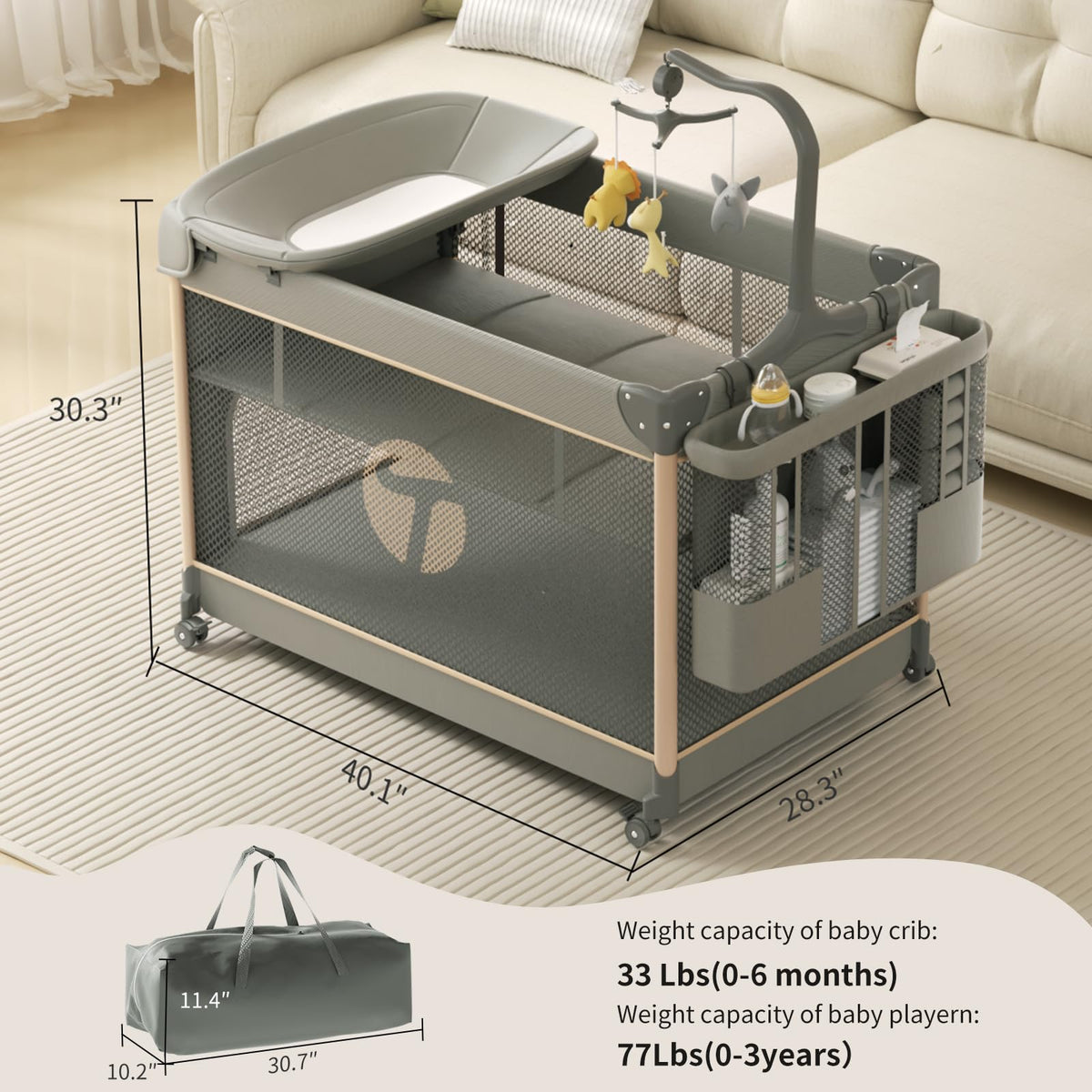4-in-1 Pack and Play with Bag S45086
