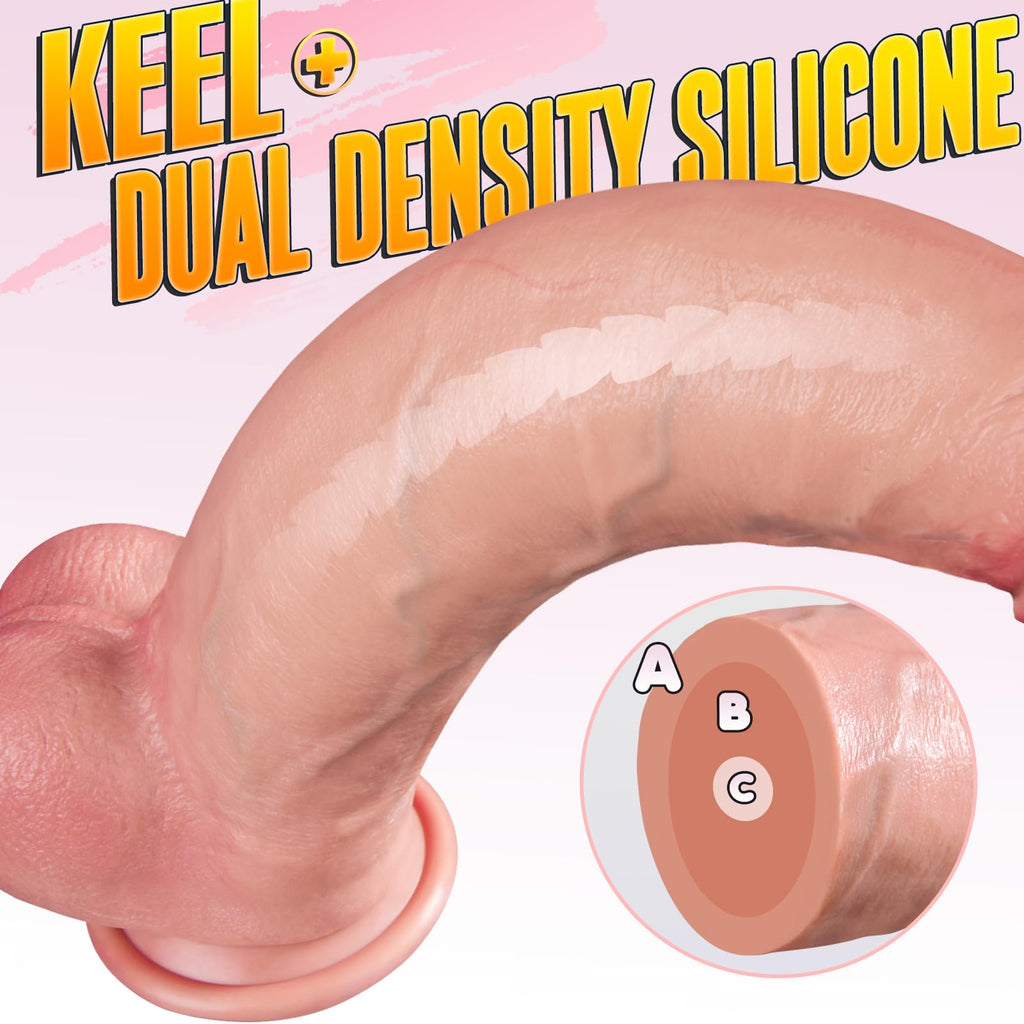 12 inch Dual Density Dildo Q11570