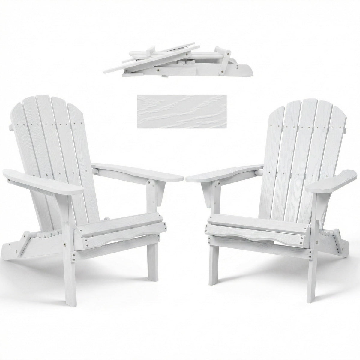 Folding Solid Cedar Wood Outdoor Chair F8065