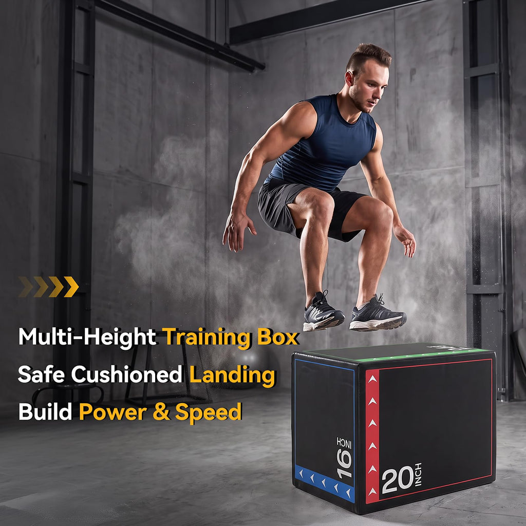 3 in 1 Plyometric Jump Box Q357