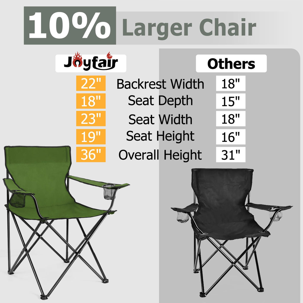 Camping Chairs Olive Green P305540
