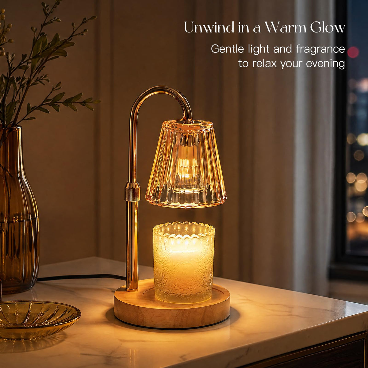 Candle Warmer Lamp with Timer K1529