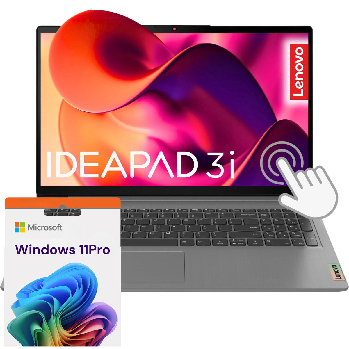 Touchscreen Laptop 24GB RAM 15.6" FHD Intel Core i3 256GB SSD Windows 11 Pro G778731