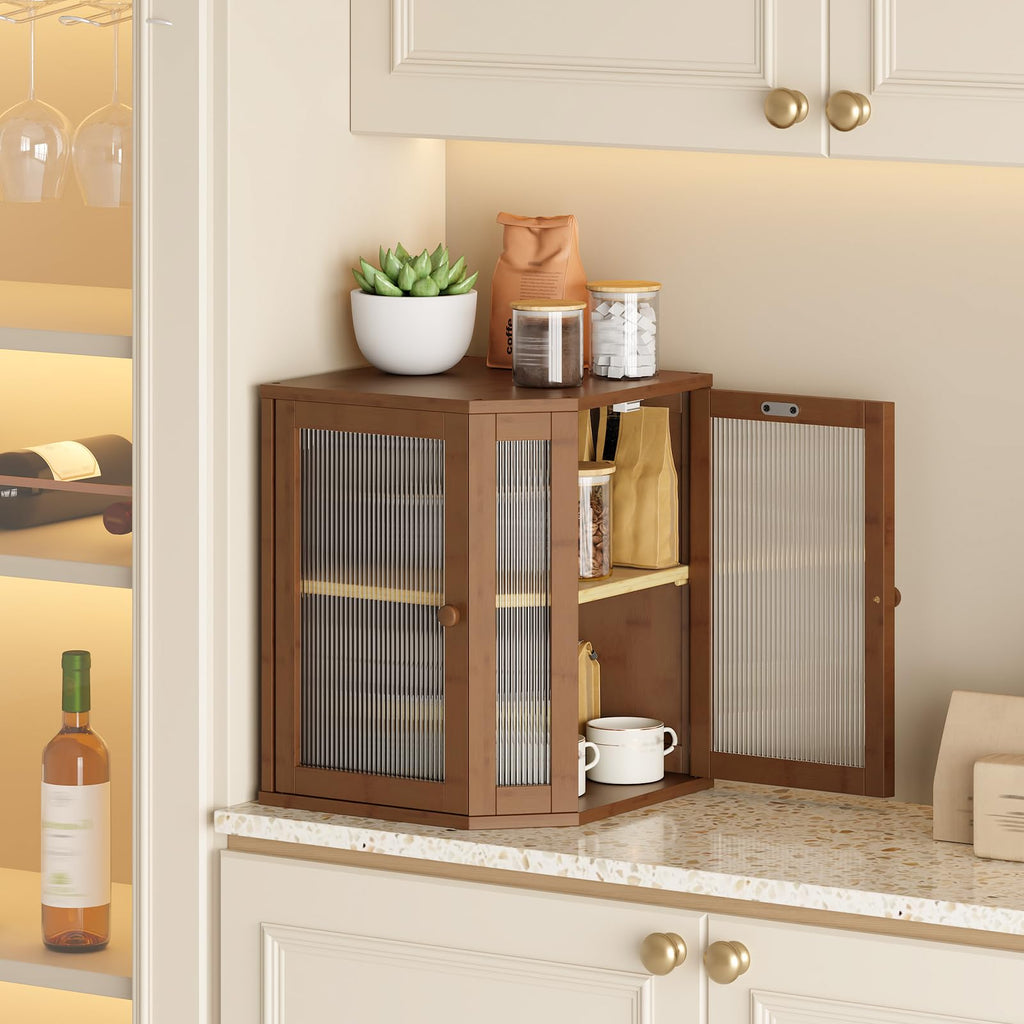 Bamboo 2-Tier Bread Box L965