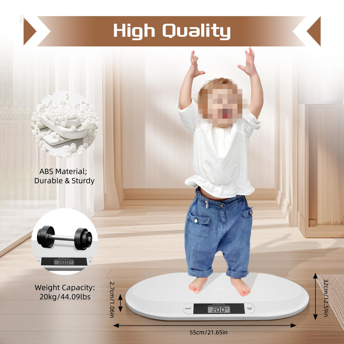 Digital Weight Scale up to 44 lbs P917