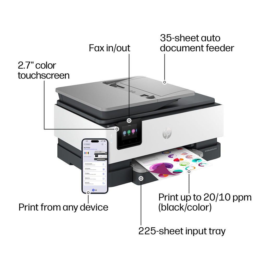 Wireless All-in-One Color Inkjet Printer T6020