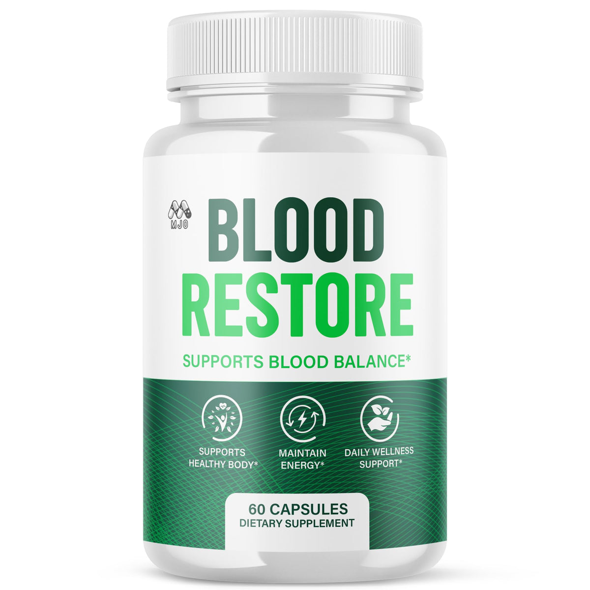 All Natural Blood Health Support Capsules 60 Capsules W295863