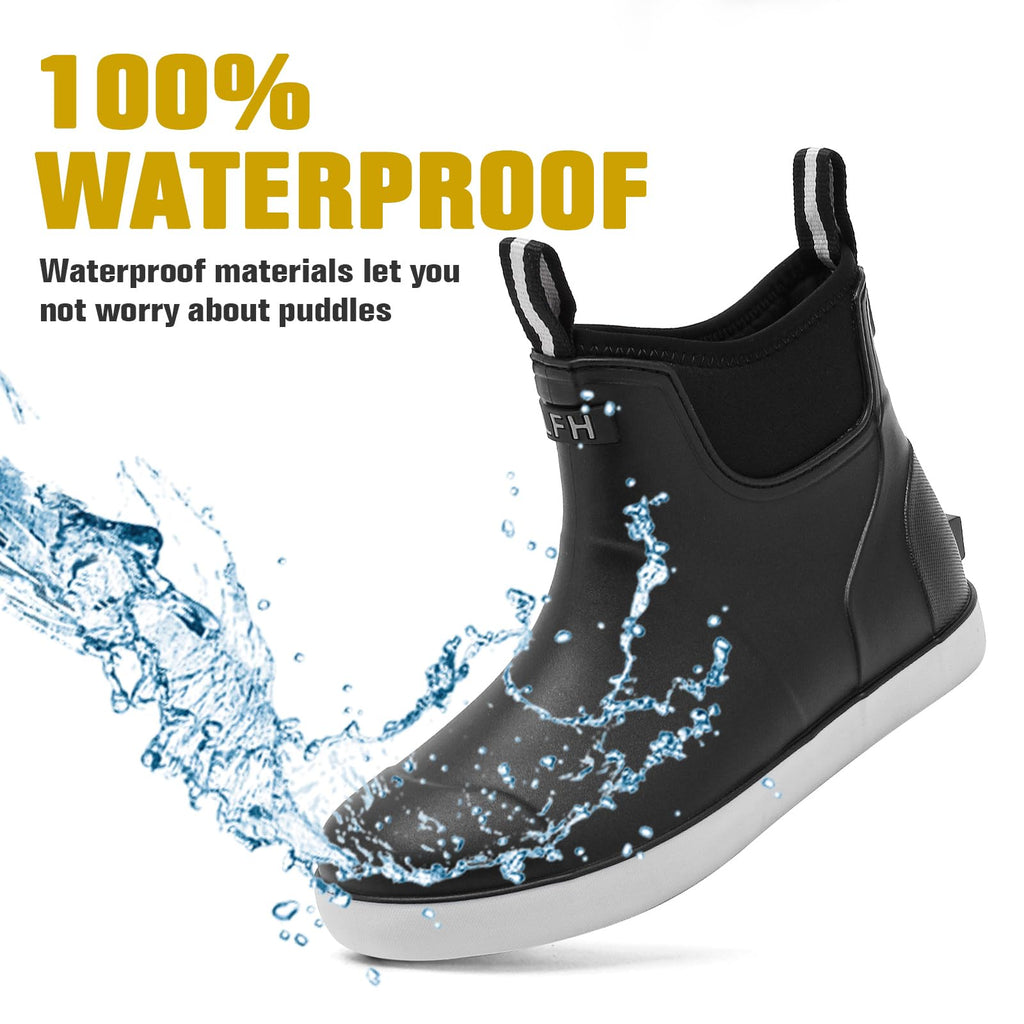 Waterproof Non-Slip Ankle Deck Boots C967928