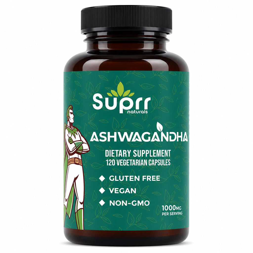 Ashwagandha 1000mg Supplement 120 Capsules P152