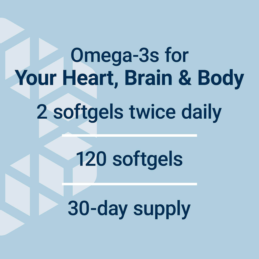 Omega-3 Fish Oil 120 Softgels U727
