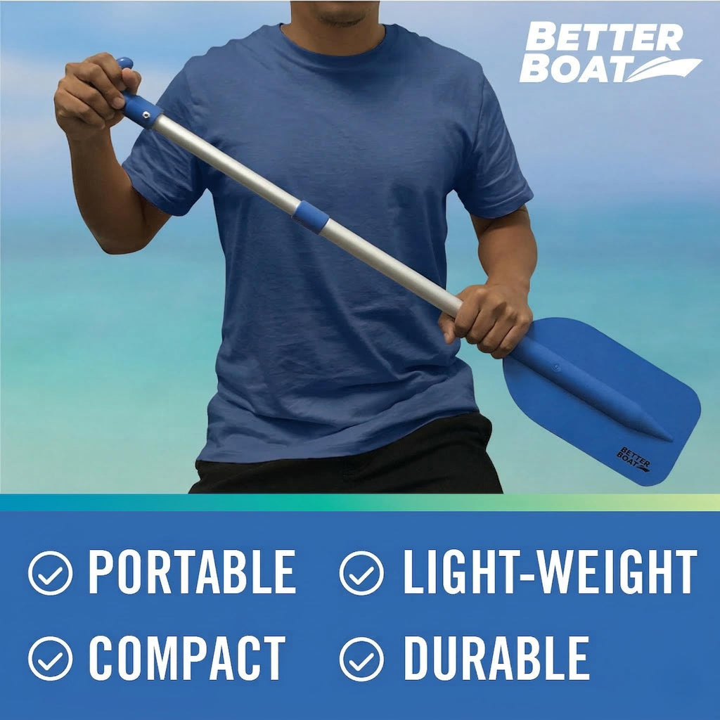 Telescoping Plastic Collapsible Boat Paddle E8578