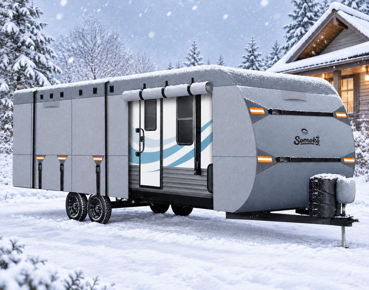 14-16 FT Heavy Duty 8-Layer Camper Cover F796