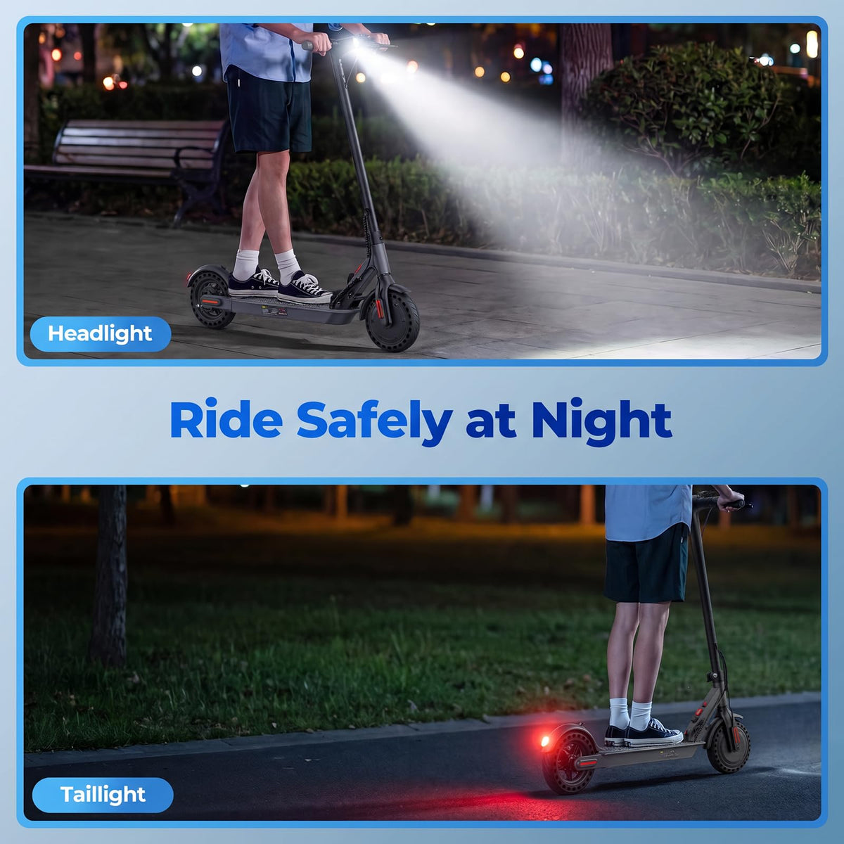 Electric Scooter Adult 8.5" Tires 500W Motor H247