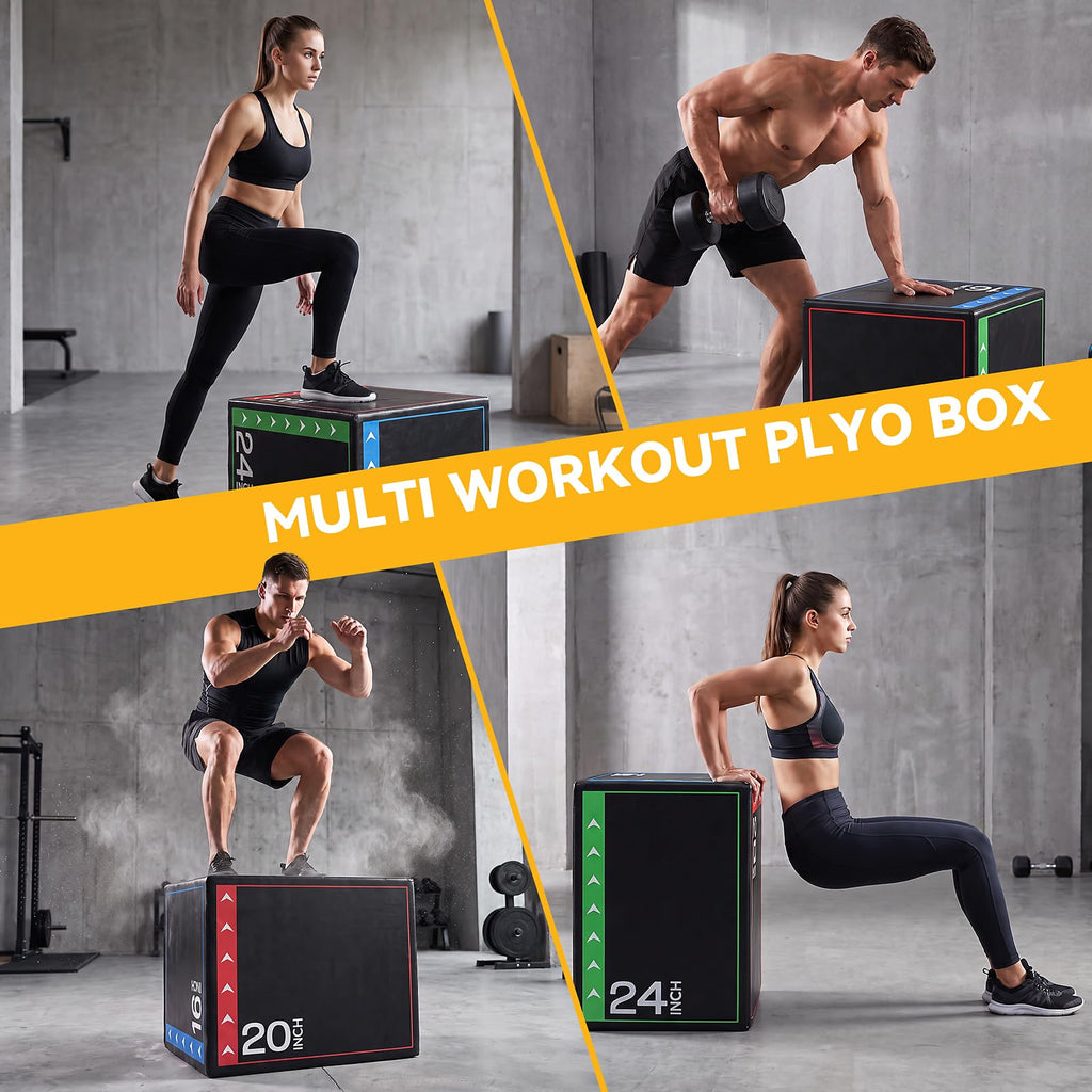 3 in 1 Plyometric Jump Box Q357