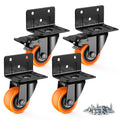 2 Inch Side Mount Caster Wheels Set of 4 Q6346