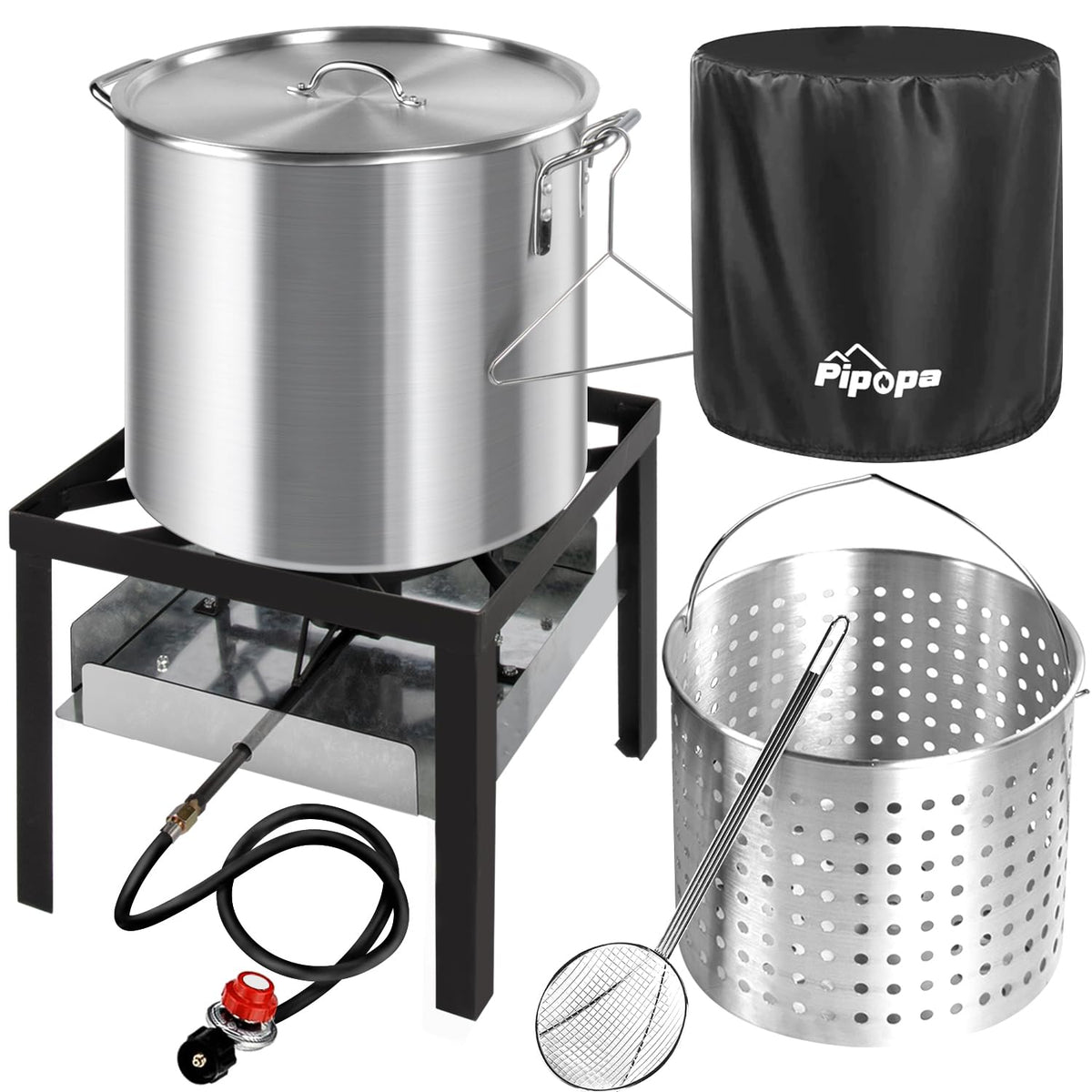 60QT Crawfish Boiler with Dustproof Cover N112