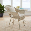 Hand-Woven Resin Wicker Stacking Chair Q9645