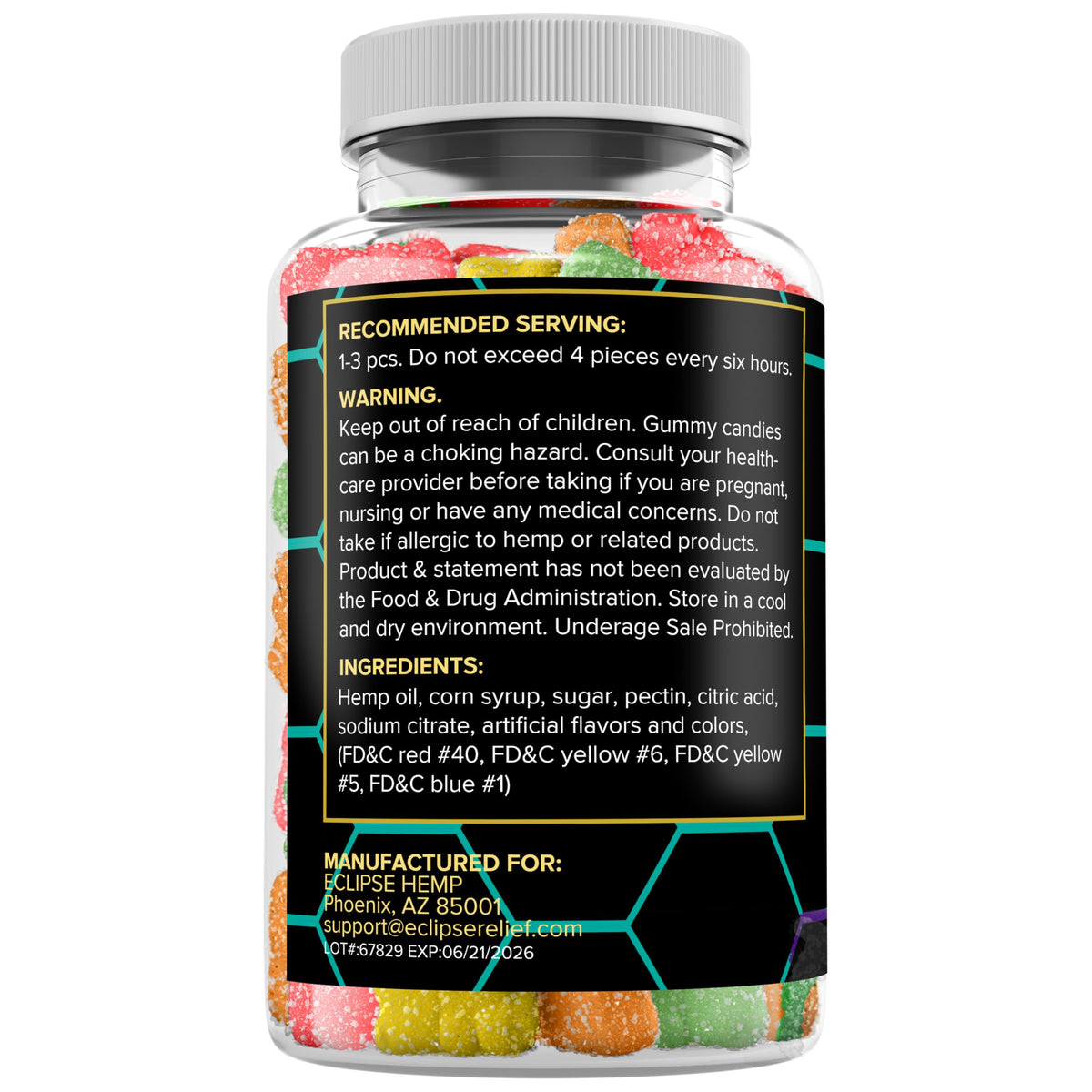Hemp Gummies 9,000 MG 90 Count Z674