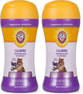 Cat Litter Deodorizing Crystals with Baking Soda, Lavender and Vanilla Scent, 15 Oz - 2 Pack D43213