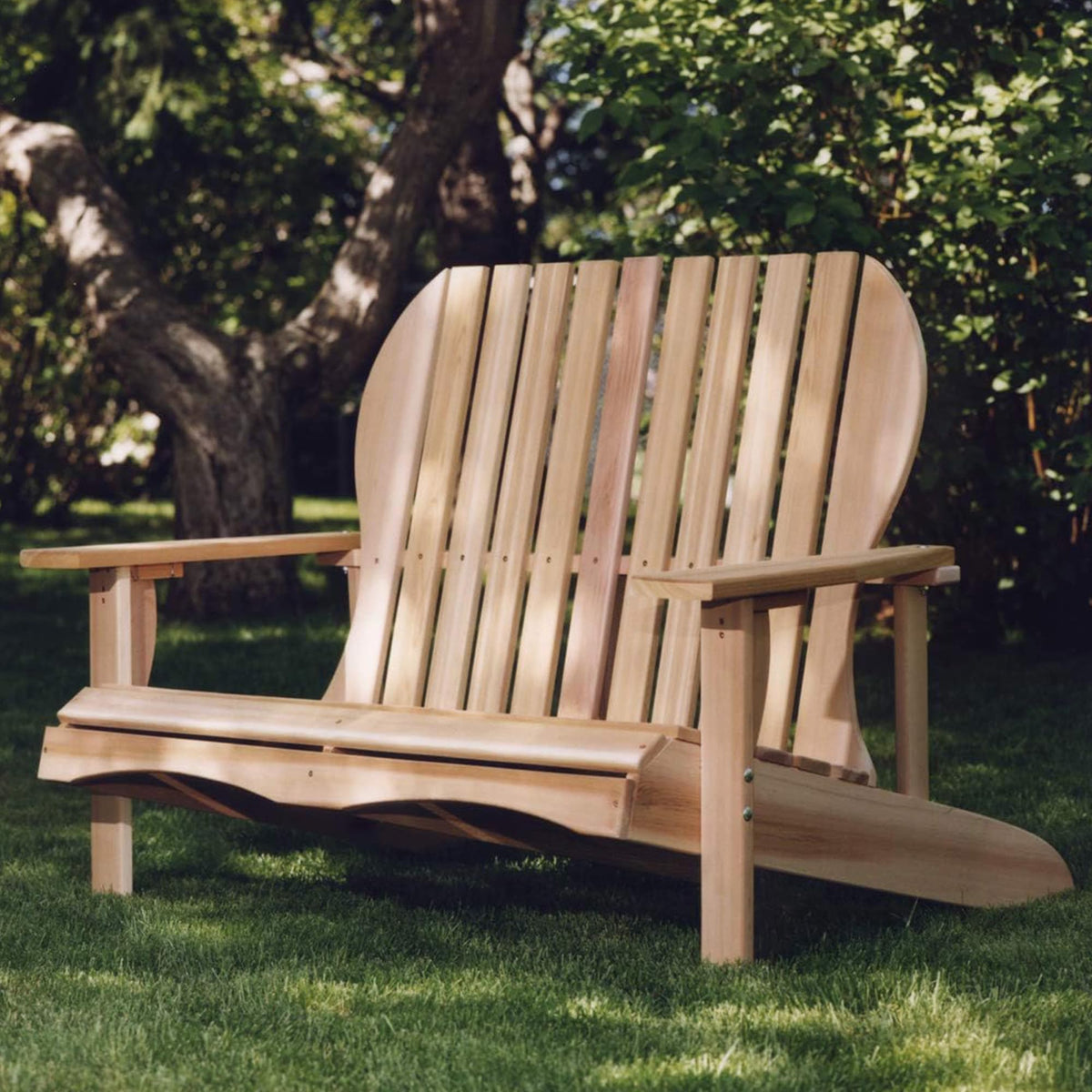 Adirondack Loveseat with Curved Armrests X638