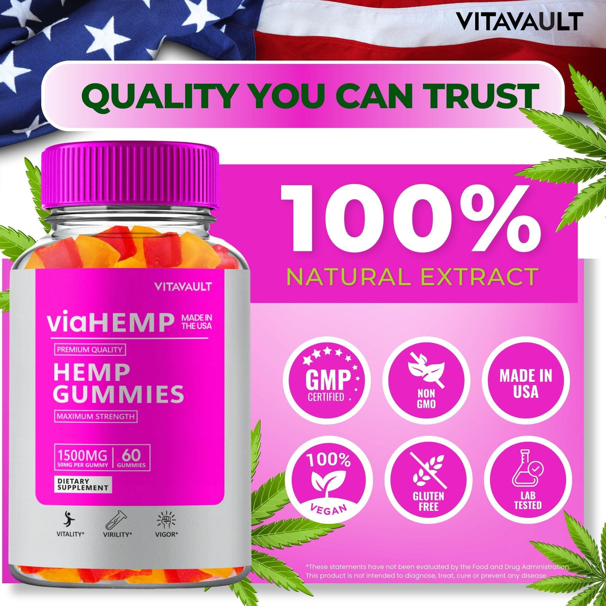 Hemp Gummies 5 Pack D1336