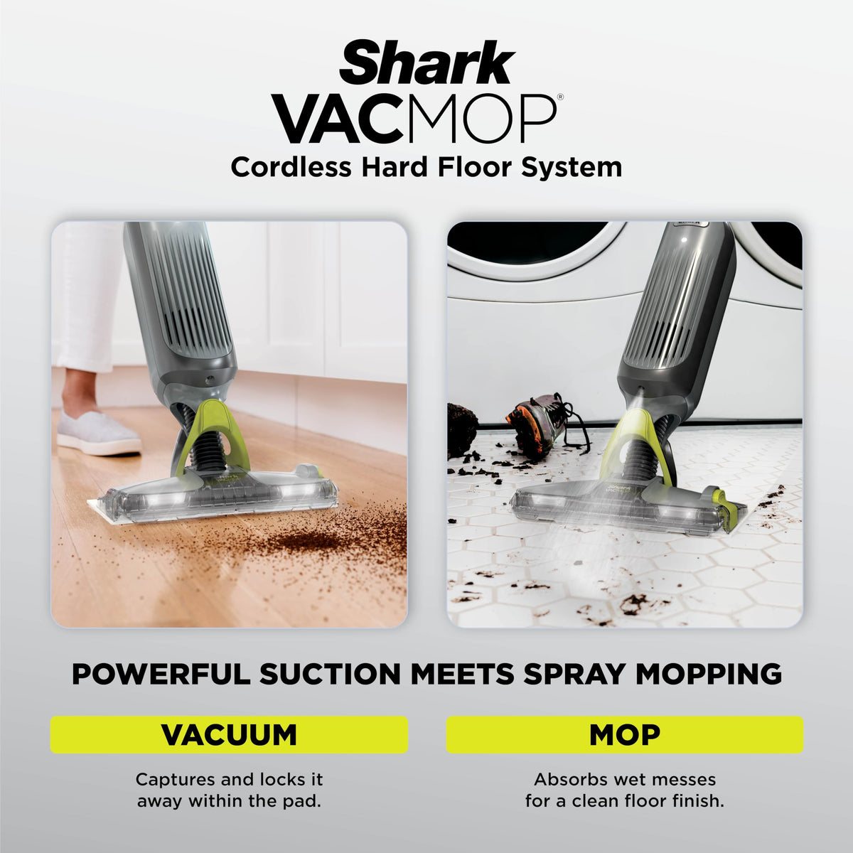 Cordless Vacuum & Spray Mop I558114