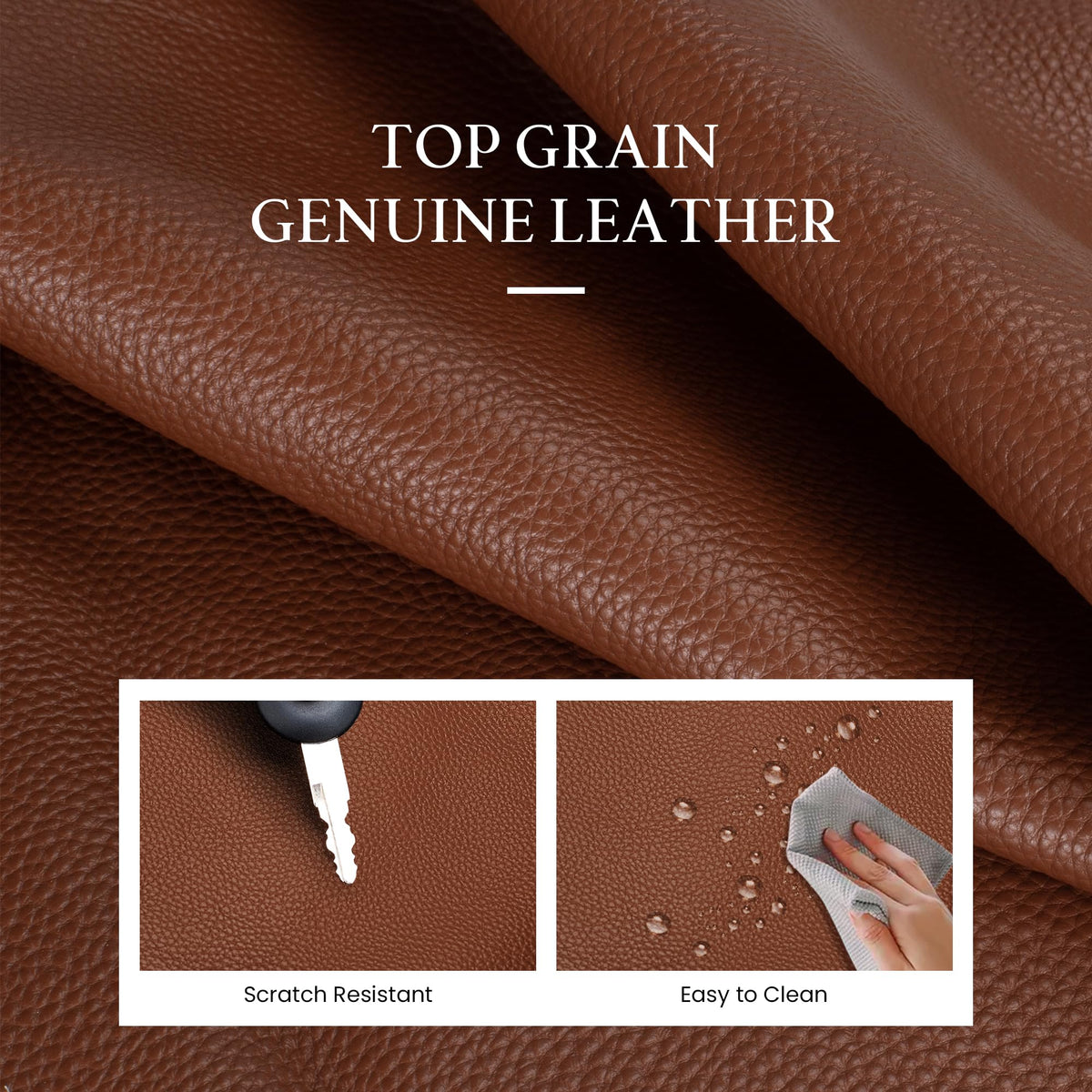 Genuine Leather Hobo Crossbody Bags with 2 Detachable Straps K22627