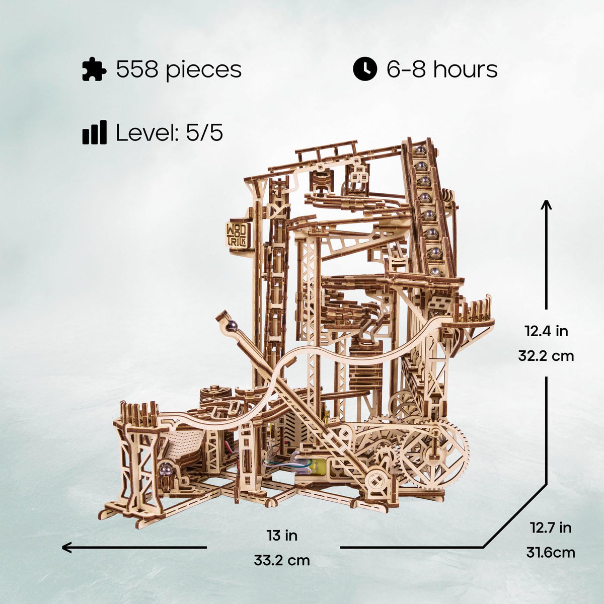 Wooden Marble Run 3D Puzzle Q910050
