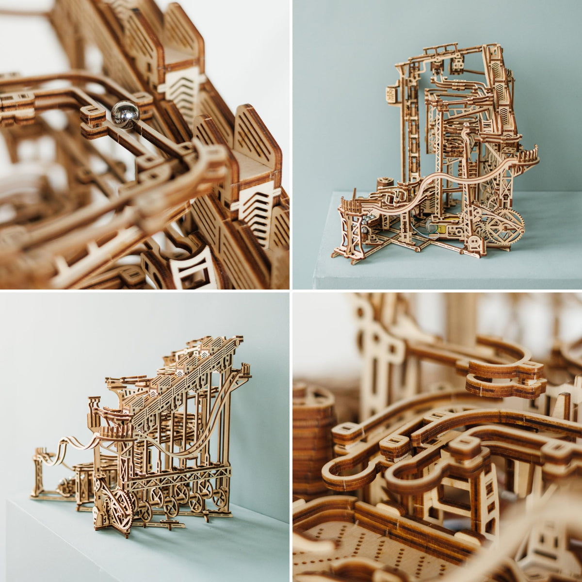 Wooden Marble Run 3D Puzzle Q910050