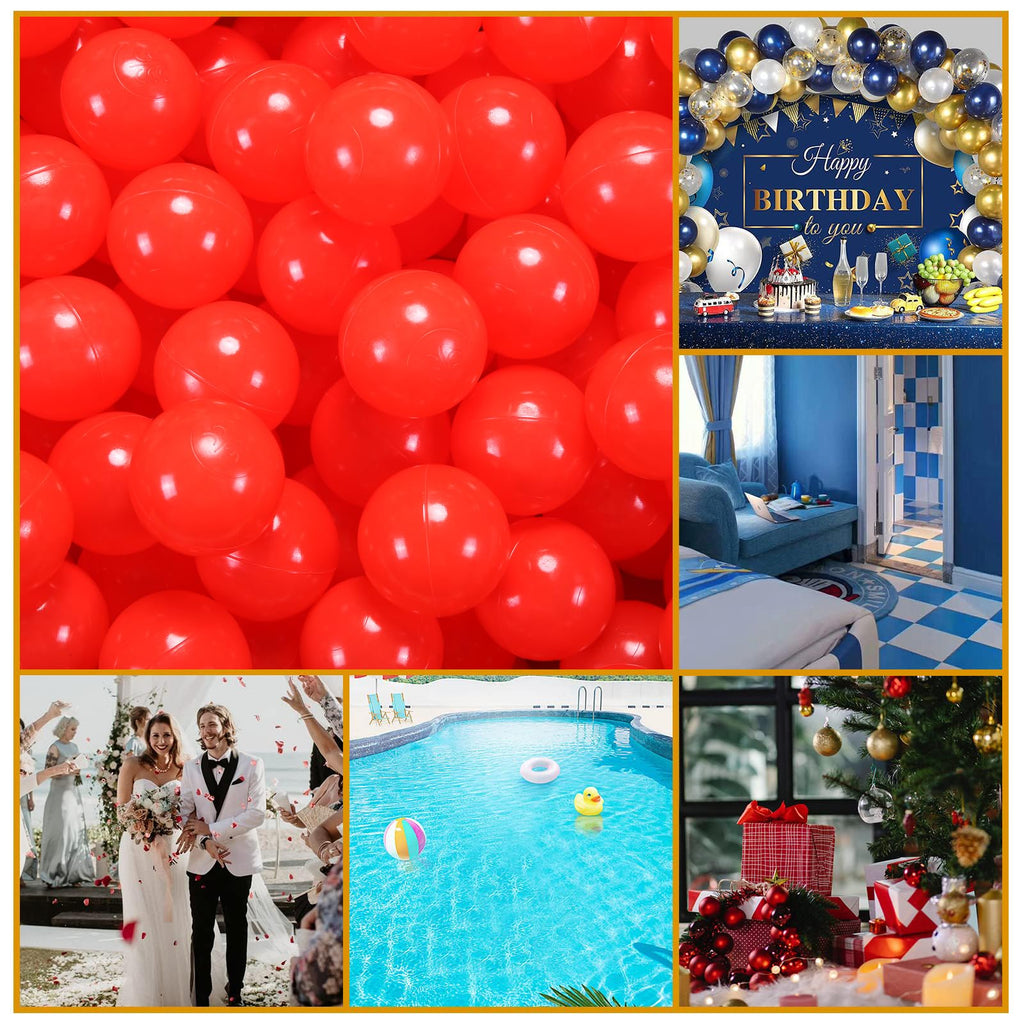 2.75 Inch Crush Proof Plastic Ball Pit Balls Pack of 50 K267625