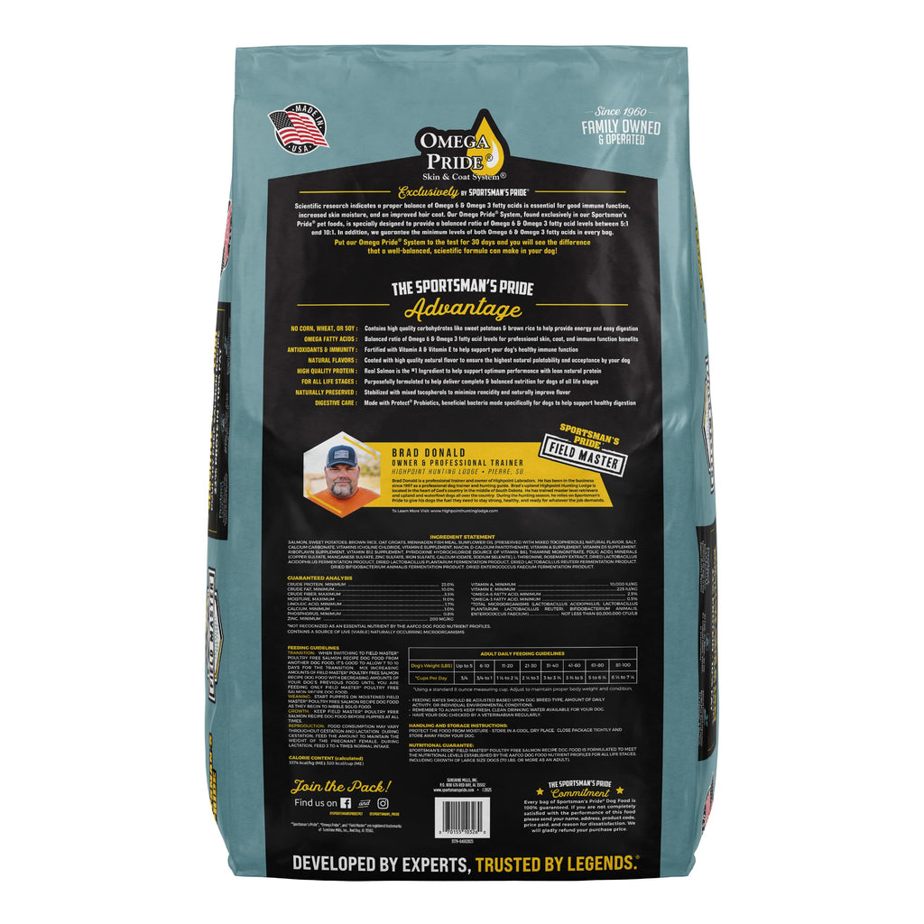 Salmon Poultry Free Dog Food, 30 lb. F8175