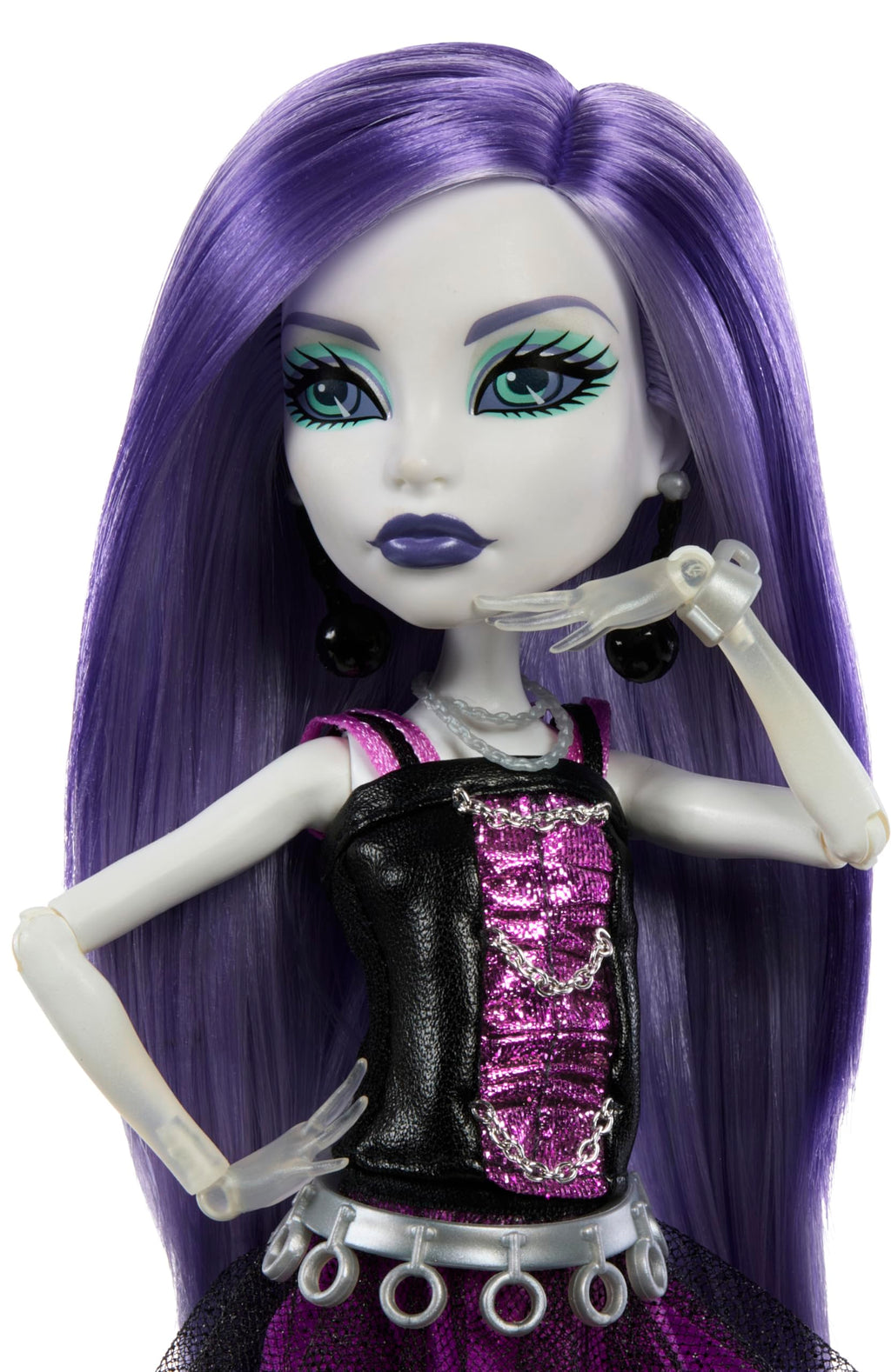 Monster High Doll with Doll Stand, Diary & Pet Ferret P681