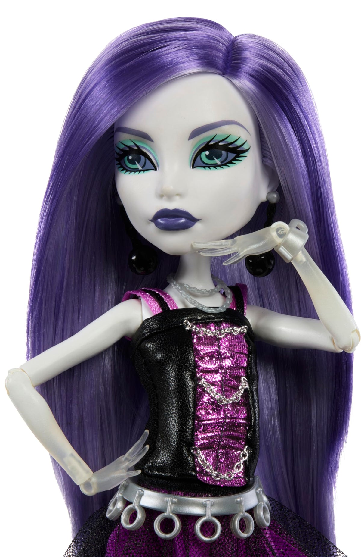 Monster High Doll with Doll Stand, Diary & Pet Ferret P681