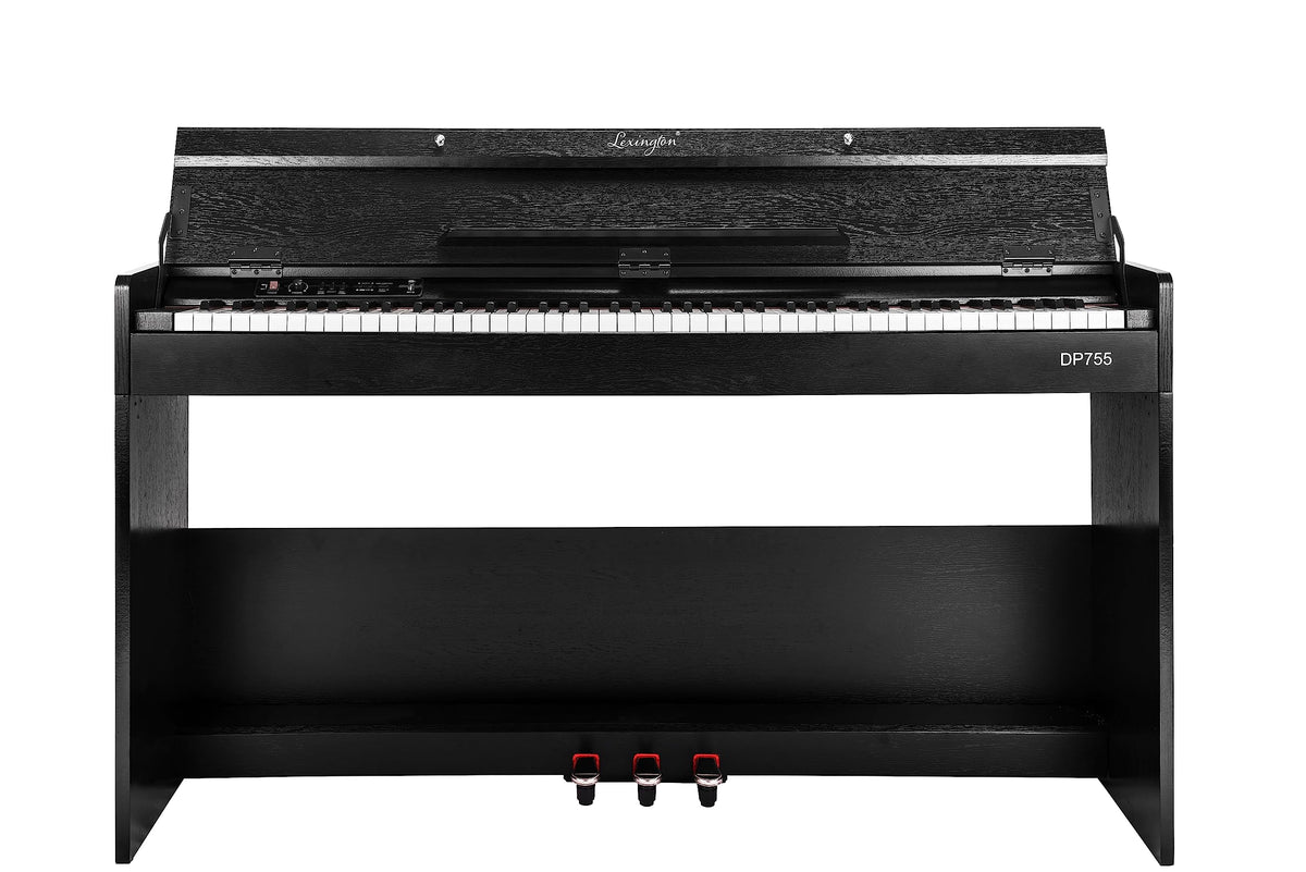 88 Keys Weighted Hammer Action Digital Piano with Stand, Pedals and Black J8653