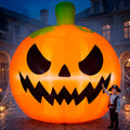 10FT Tall Inflatable Pumpkin with Built-in LED Lights I750