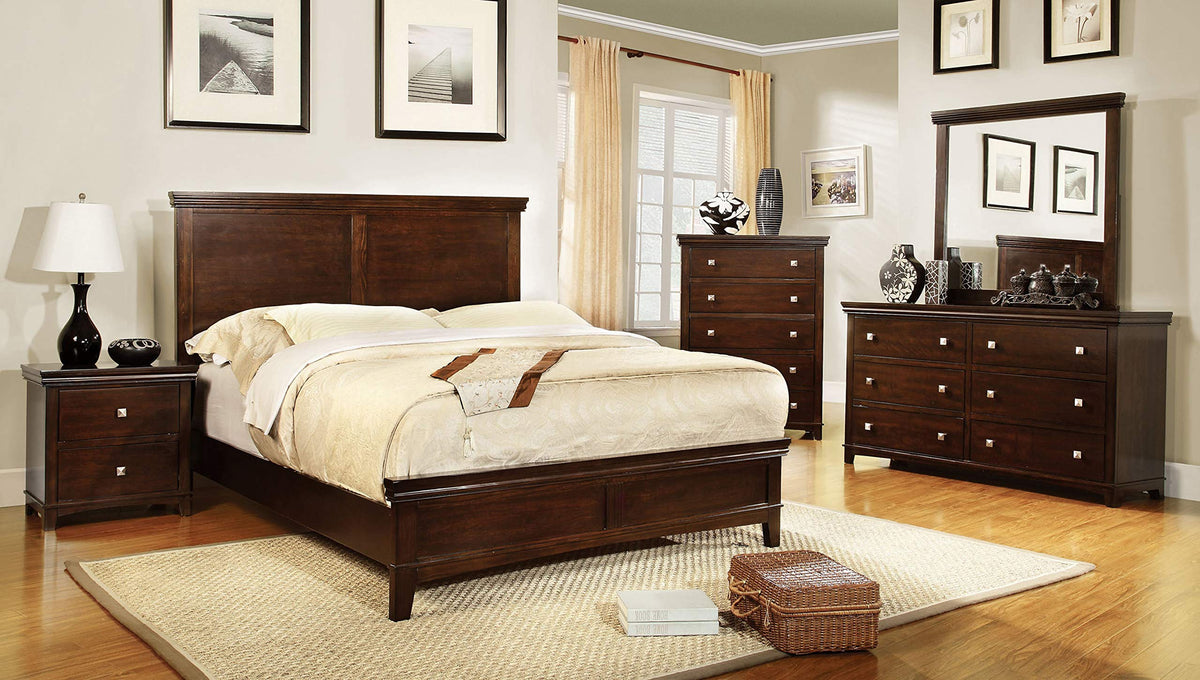 California King Bed with 2 Nightstands Set Z87714