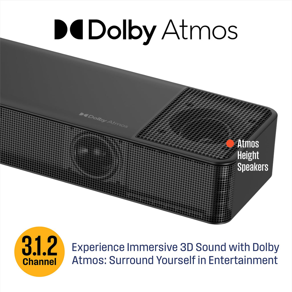 4K 50 Inch TV and 3.1.2 Sound Bar F261913