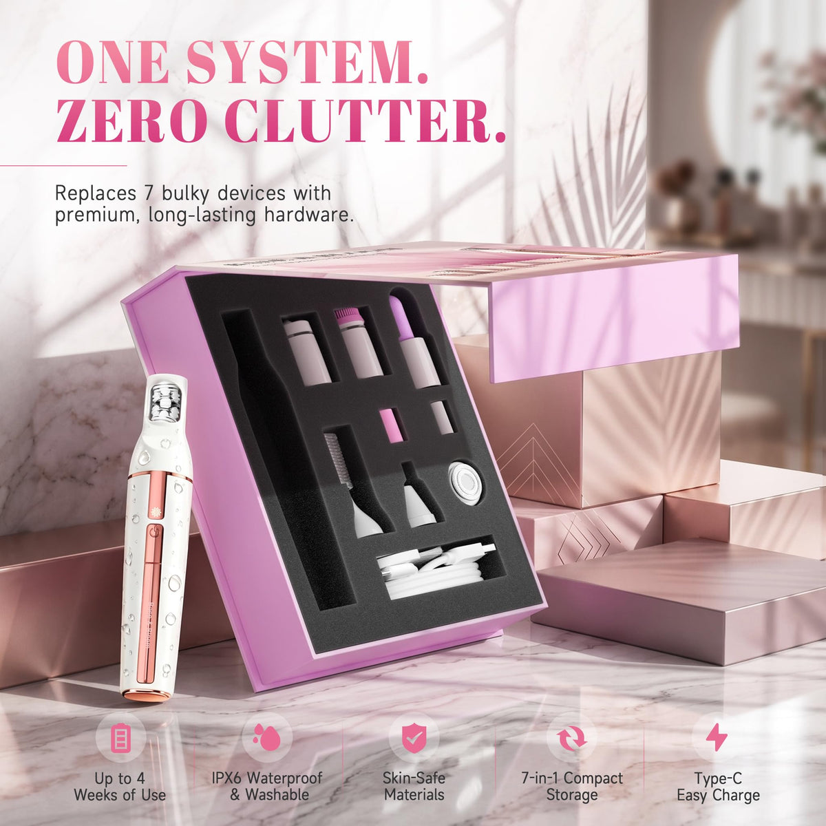 7-in-1 Facial Hair Remover N376132