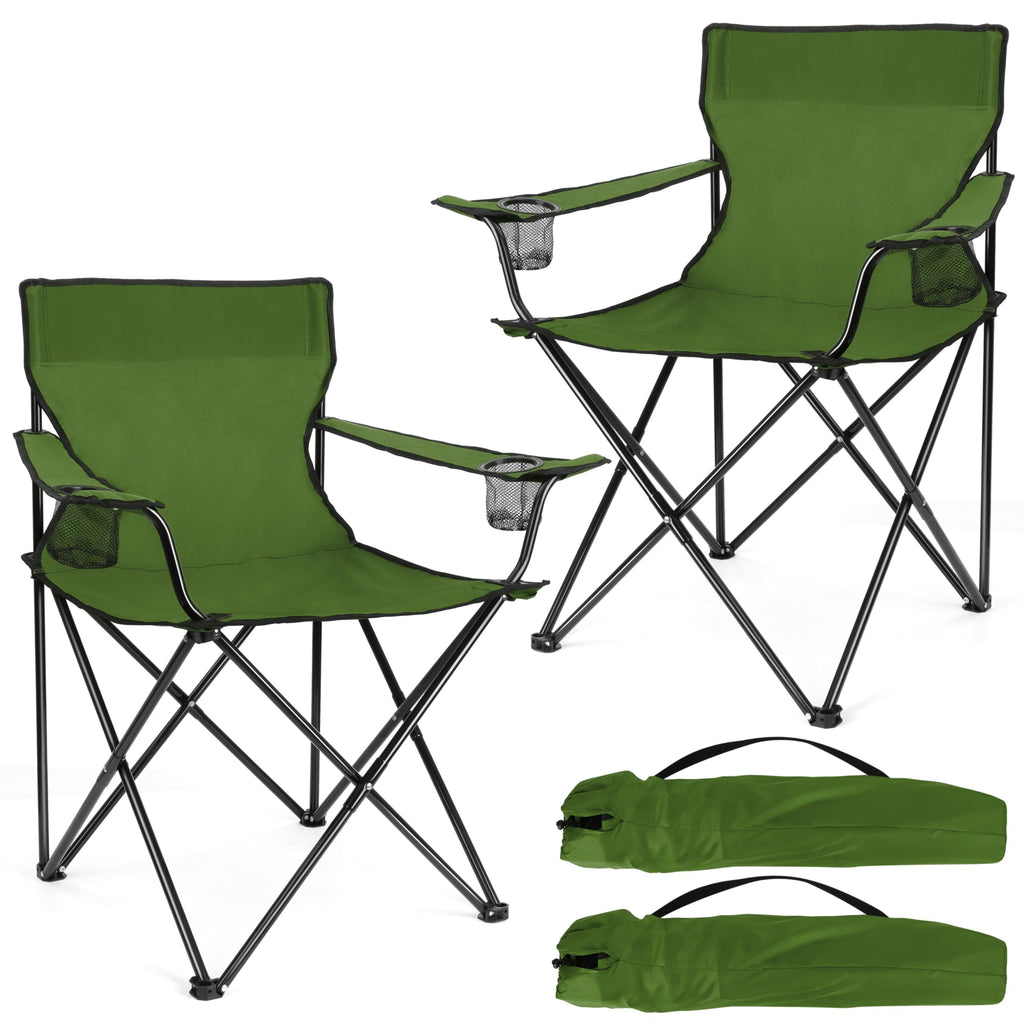 Camping Chairs Olive Green P305540
