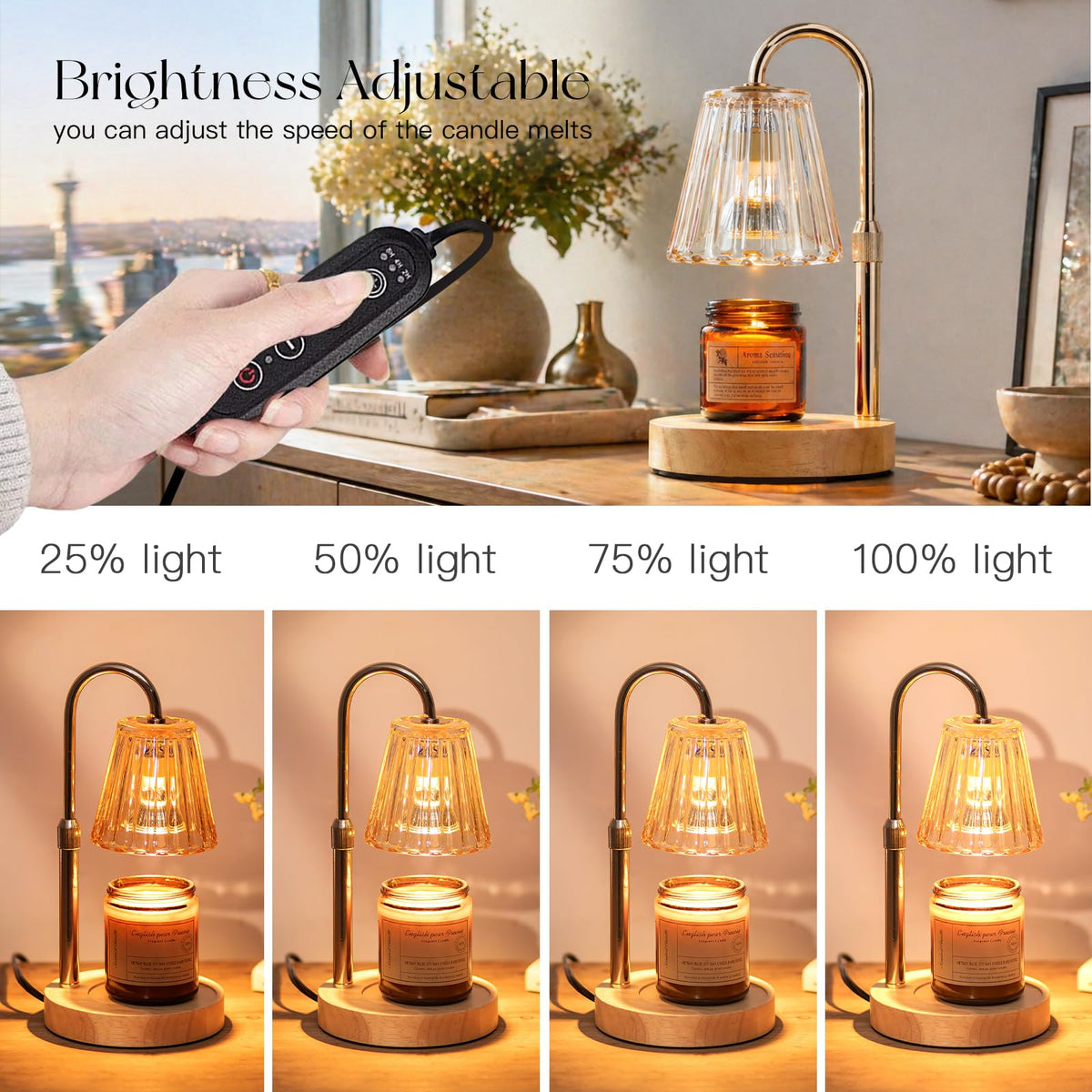 Candle Warmer Lamp with Timer K1529