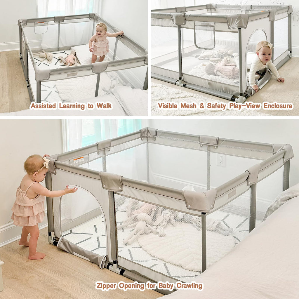 47x47in Baby Playpen with Mat Q545604