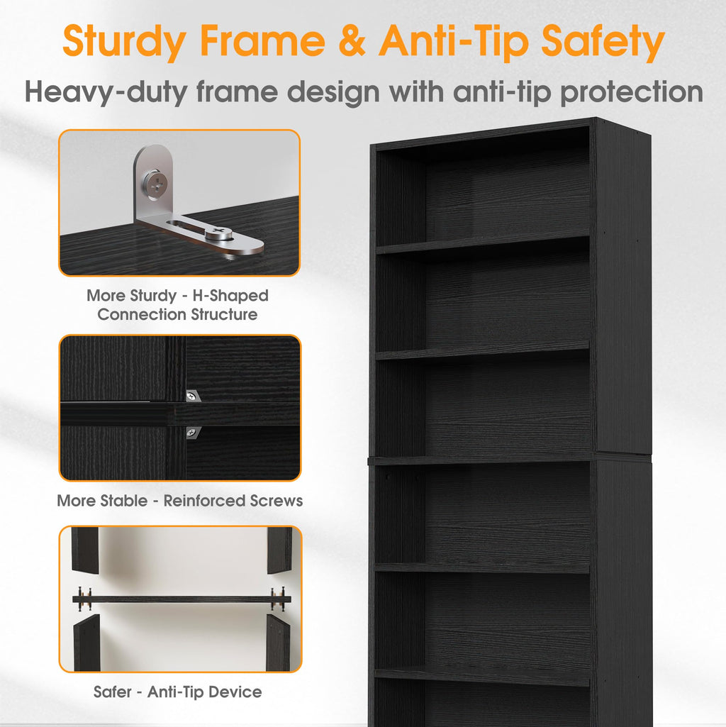 6 Shelf Bookcase Q85658