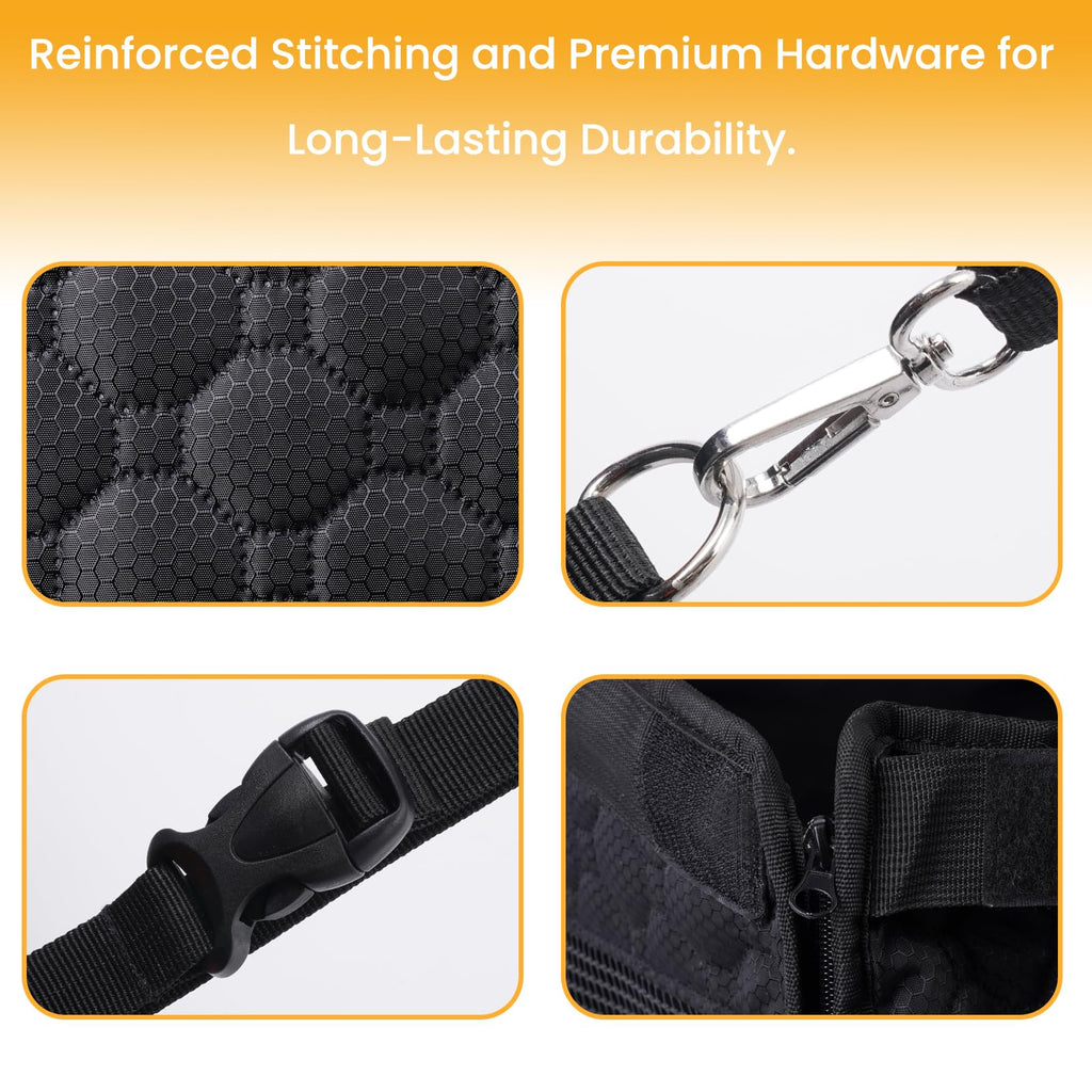 Large Dog Car Seat with Hard Bottom H69880