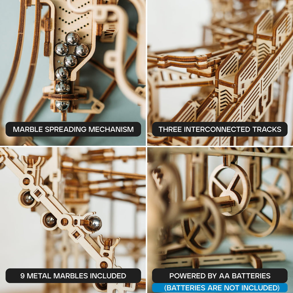 Wooden Marble Run 3D Puzzle Q910050