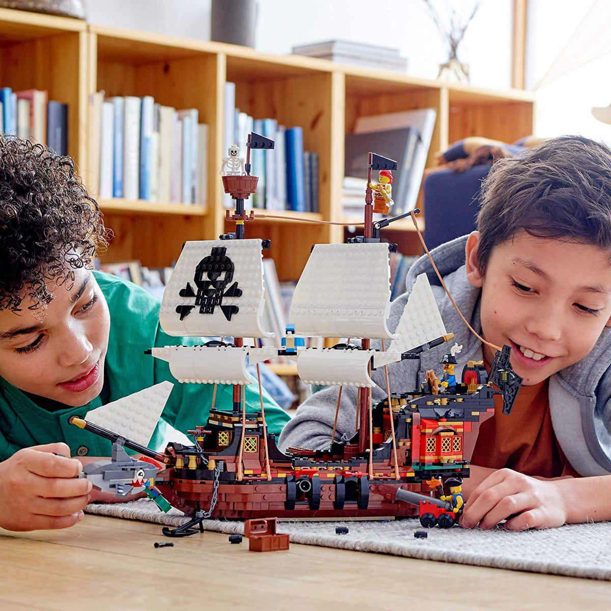 3 in 1 Pirate Ship Building Set W554035
